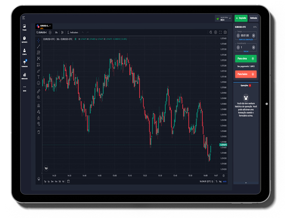 [Image of the Platform Interface, showing cryptocurrency charts and data on a laptop and mobile]